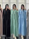 Zayra Turkish Long Flair Maxi